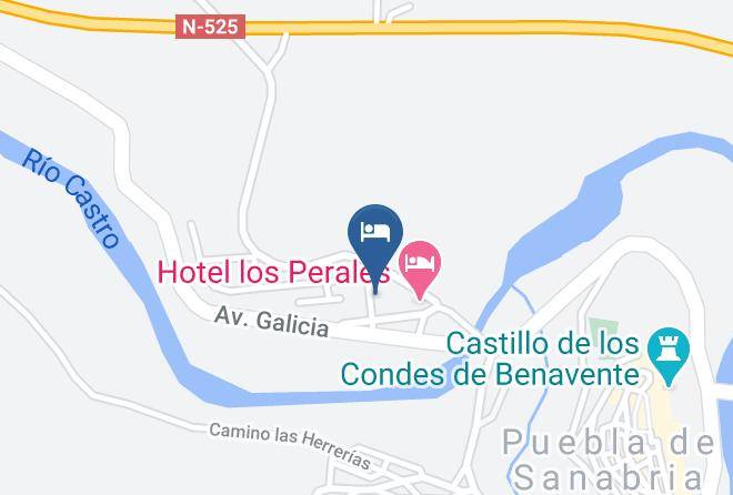 Zamora - Hotel Perales Los Maps