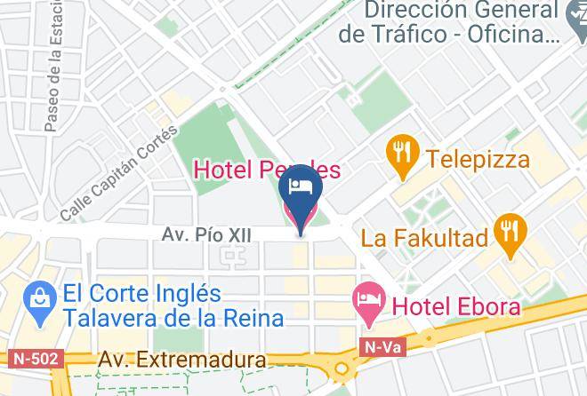 Toledo - Hotel Perales Maps