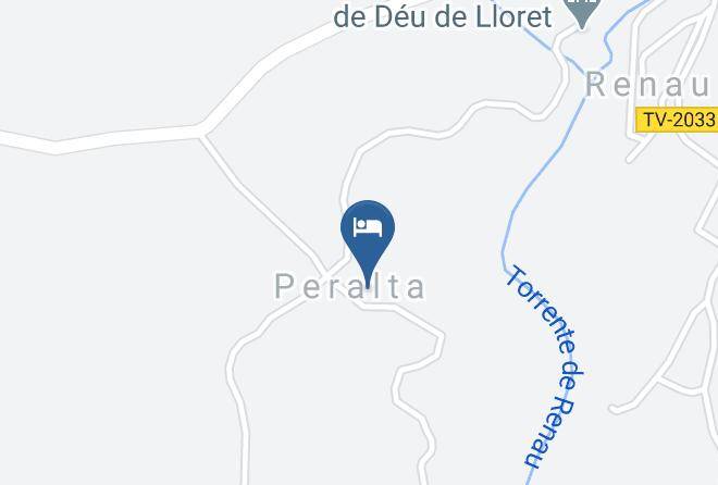 Hotel Peralta Map