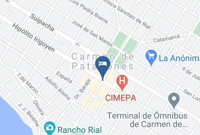 Patagones - Hotel Percaz Maps