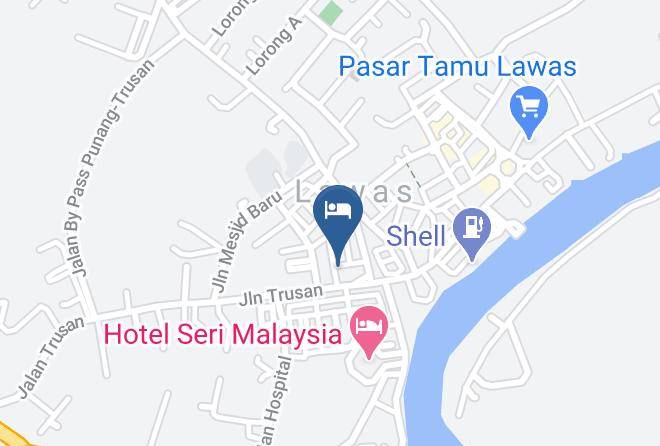Bahagian Limbang - Hotel Perdana Maps