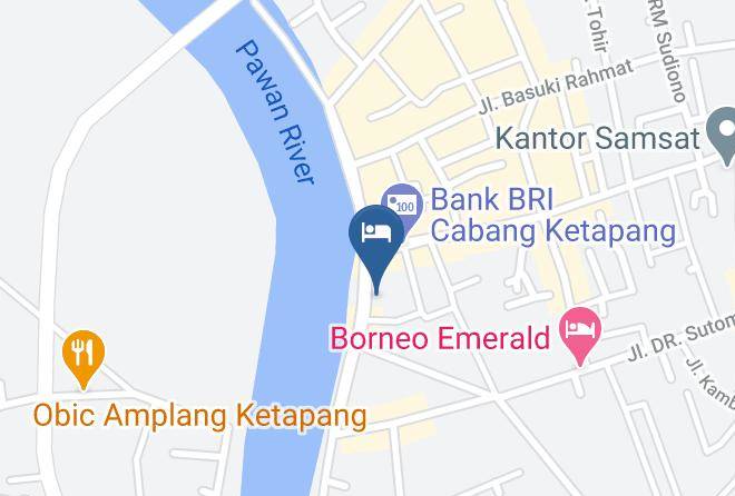 Ketapang Regency - Hotel Perdana Ketapang Maps