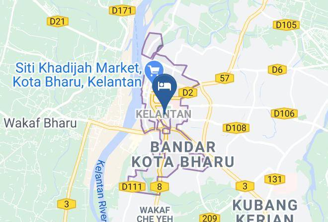 Kota Bharu - Perdana Kota Bharu Maps
