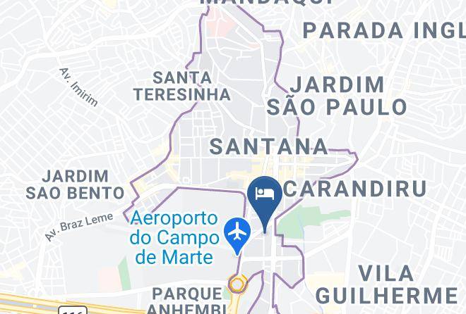 Sao Paulo Santana - Hotel Perfil Maps