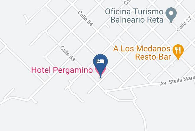Hotel Pergamino Map