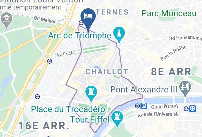 Paris - Hotel Pergolese Maps
