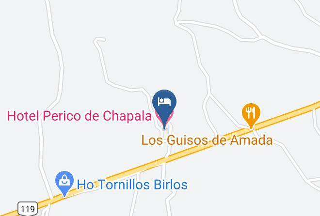 Chapala - Hotel Perico De Chapala Maps