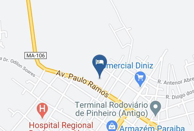 Pinheiro - Hotel Pericuma Maps