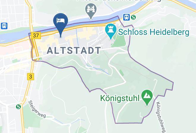 Heidelberg - Hotel Perkeo Maps