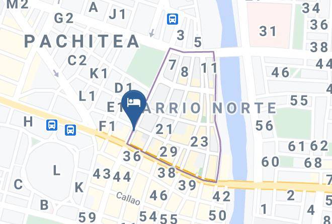Piura - Hotel Perla Del Chira Maps