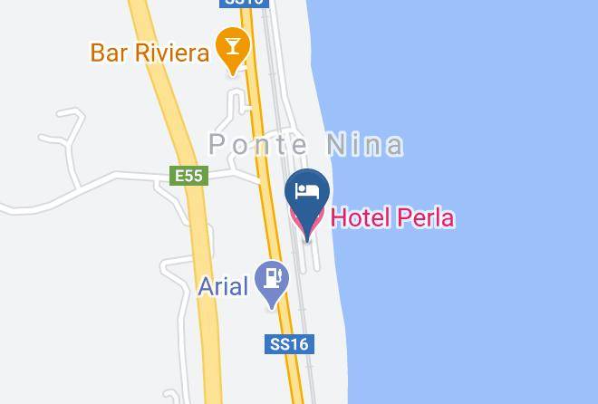 Fermo - Hotel Perla Maps