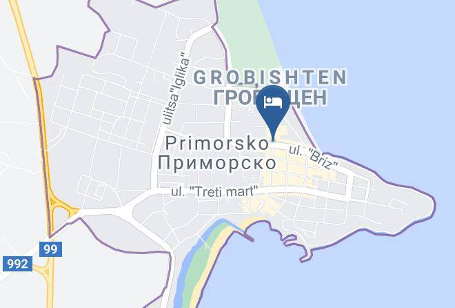 Primorsko - Hotel Perla Luxury Maps