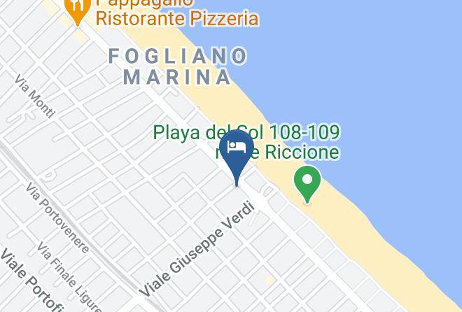 Rimini - Hotel Perla Maps