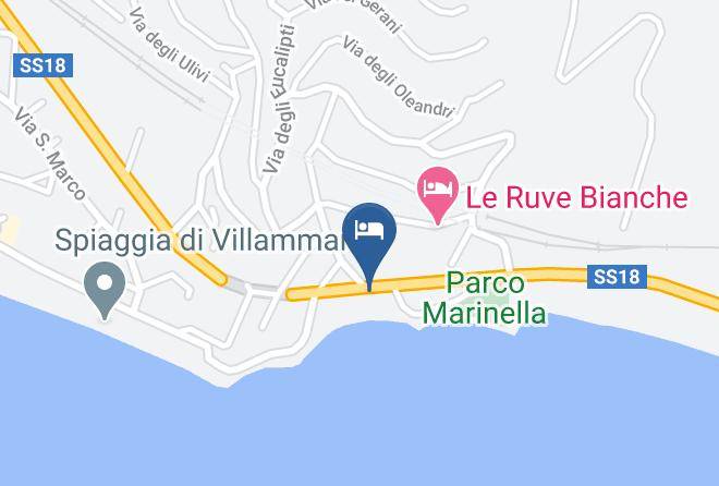 Salerno - Hotel Perla Srl Maps