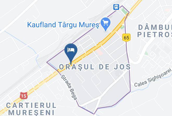 Targu Mures - Hotel Perla Targu Mures Maps