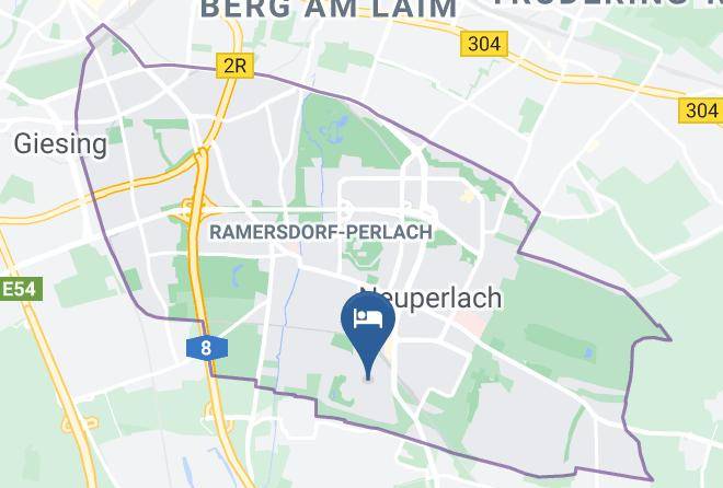 Munich District - Hotel Perlach Allee By Blattl Maps