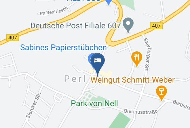 Merzig Wadern - Hotel Perler Hof Maps