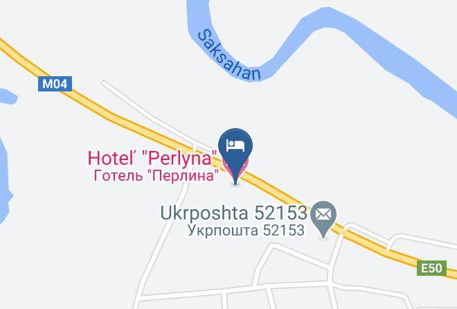 Piatykhatskyi Raion - Hotel Perlyna Maps