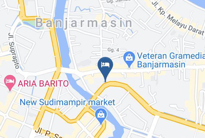 Banjarmasin - Hotel Permata Maps
