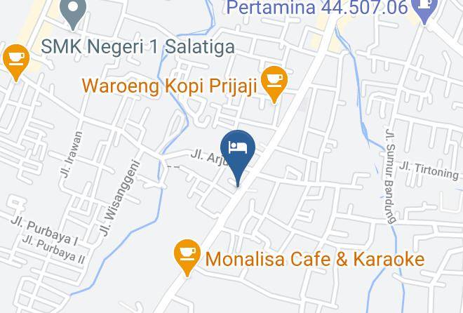Salatiga - Hotel Permata Maps