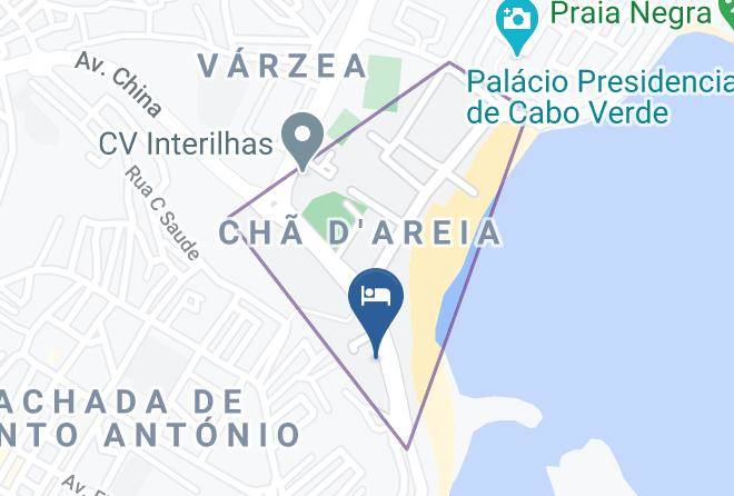 Praia - Hotel Perola Maps