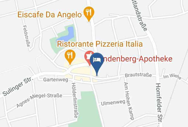Diepholz - Hotel Perpendikel Bierstube U Restaurant Maps