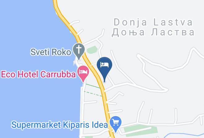 Tivat - Hotel Perper Maps