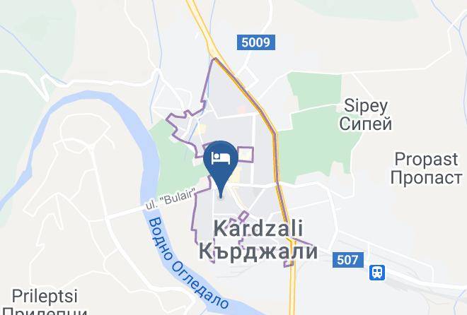 Kardzhali - Hotel Perperikon Maps