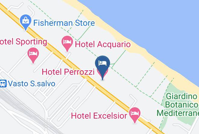 Chieti - Hotel Perrozzi Maps