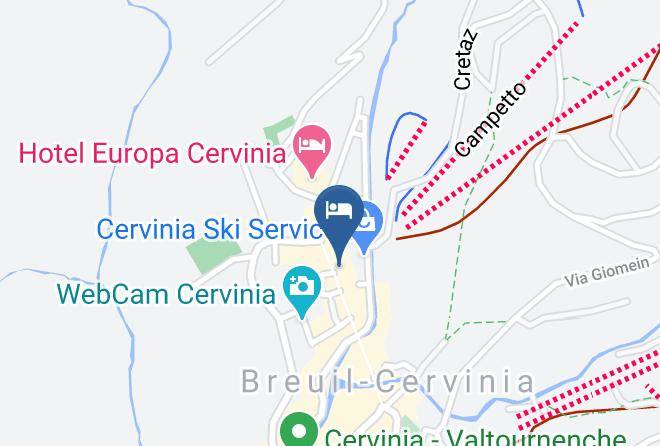 Aosta - Hotel Perruquet Maps