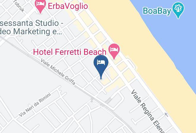 Rimini - Hotel Peru Maps