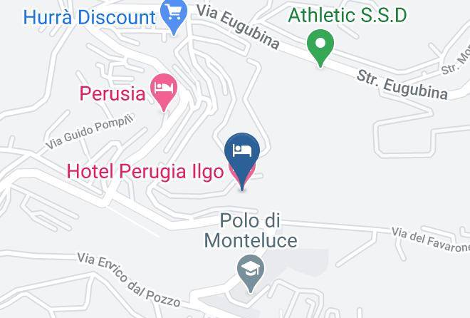Perugia - Hotel Perugia Ilgo Maps
