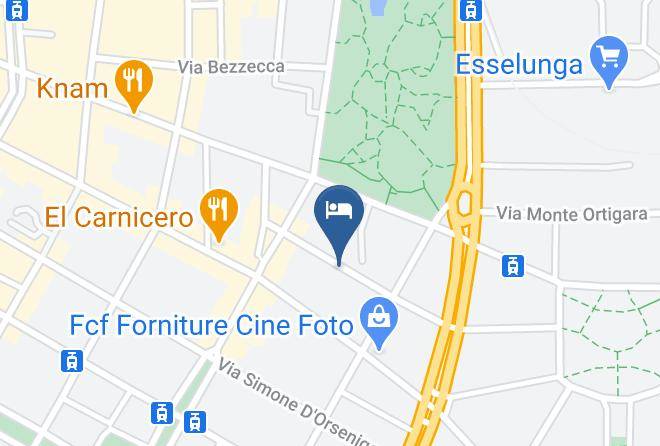 Milan - Hotel Perugino Maps