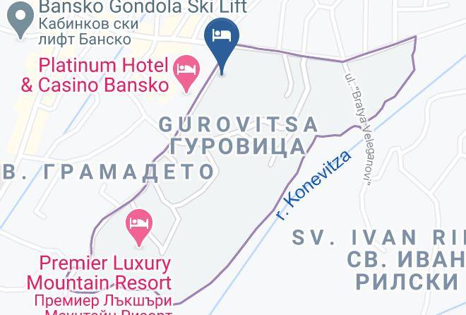 Hotel Perun Lodge Map