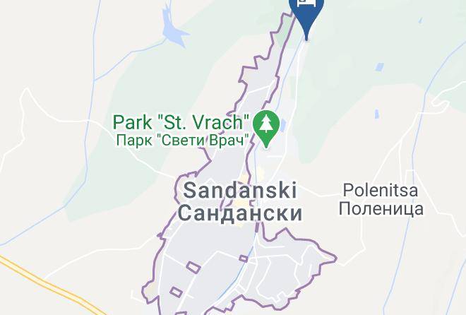 Sandanski - Hotel Perun Maps