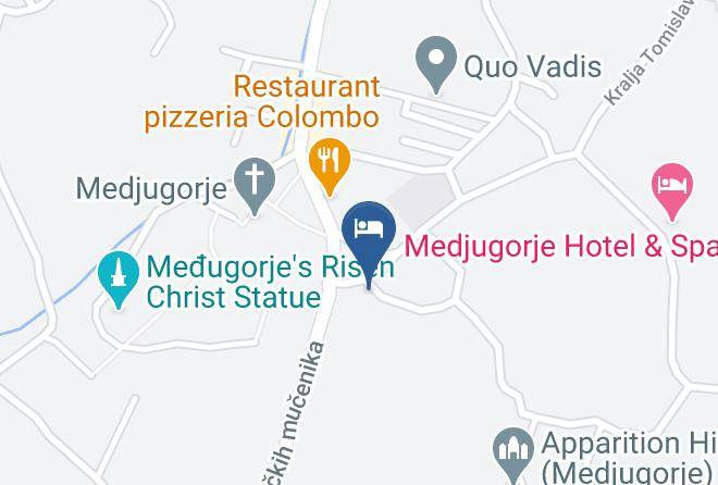 Hercegovacko Neretvanski - Hotel Pervan Maps