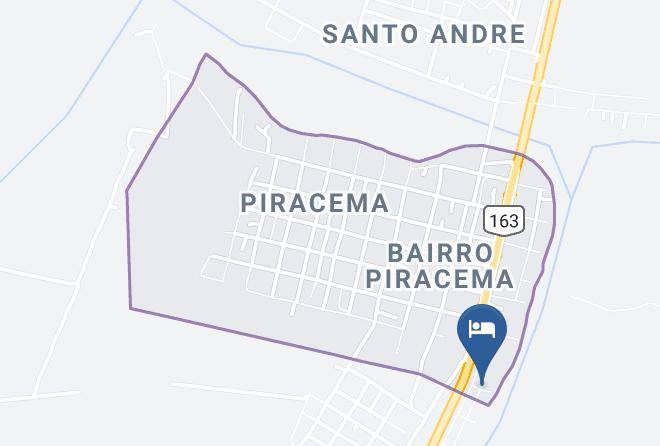 Coxim - Hotel Pescatur Maps