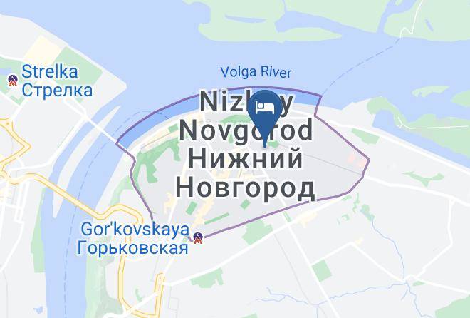 Nizhniy Novgorod - Hotel Peshkov Maps