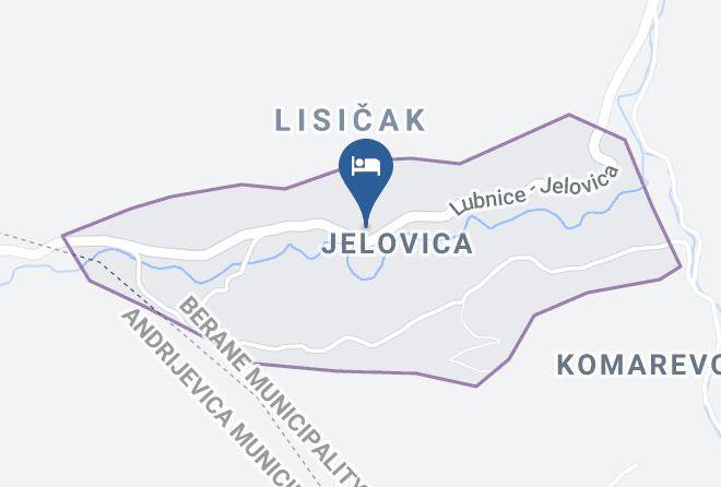 Andrijevica - Hotel Pesic Maps