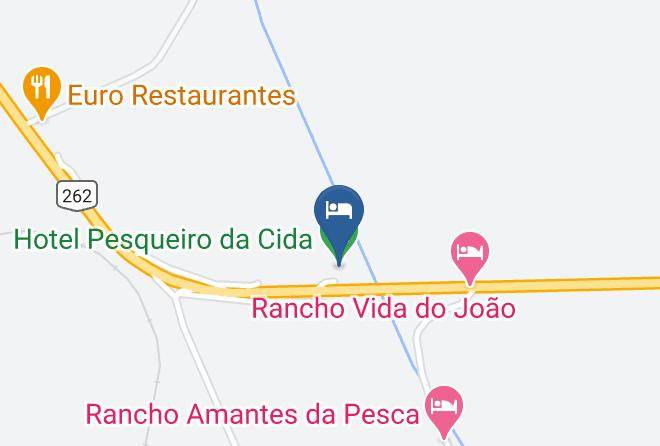 Miranda - Hotel Pesqueiro Da Cida Maps