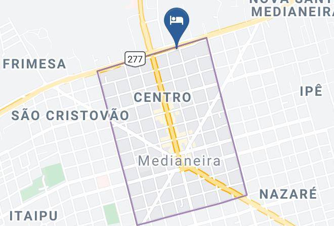 Medianeira - Hotel Pessini Maps