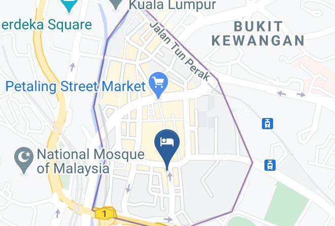 Kuala Lumpur - Hotel Petaling Maps