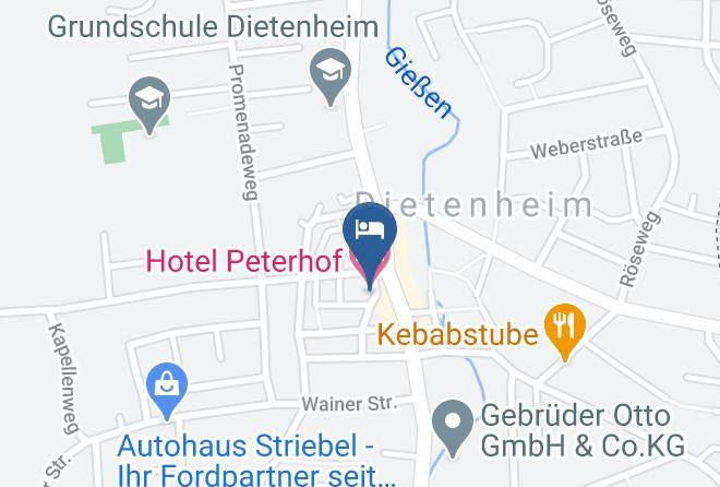 Alb Donau Kreis - Hotel Peterhof Maps