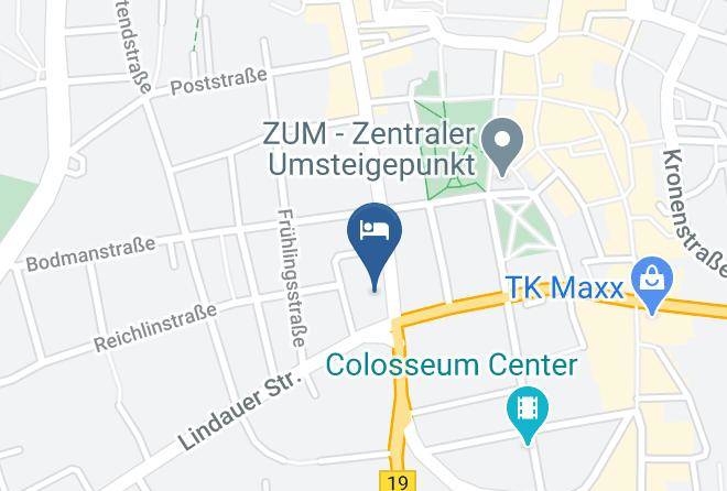 Kempten Allgau - Hotel Peterhof Maps
