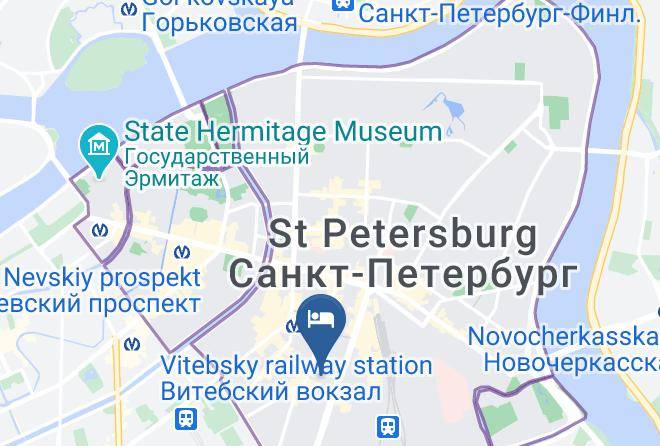 Saint Petersburg - Hotel Peterville Maps