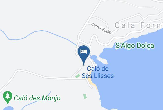 Baleares - Hotel Petit Cala Fornells Maps