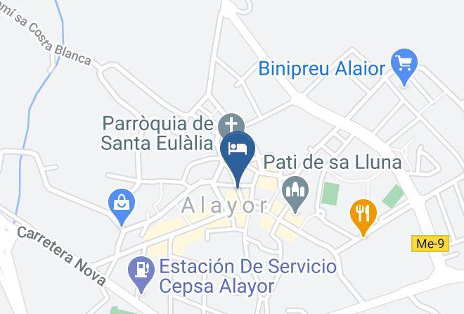 Baleares - Hotel Petit Encant De Alaior Maps