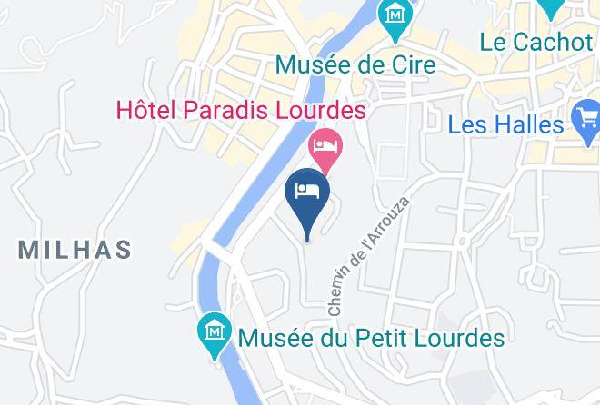 Hautes Pyrenees - Hotel Petit Languedoc Maps