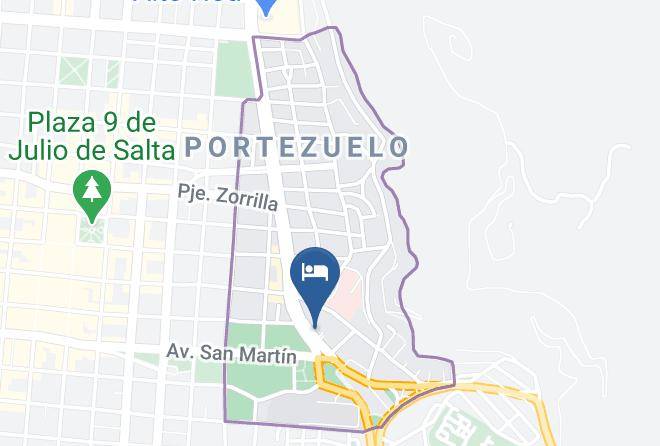 Salta - Hotel Petit Salta Maps