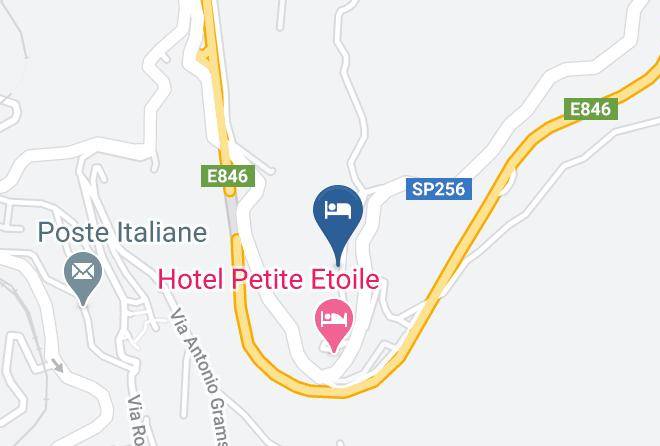 Cosenza - Hotel Petite Etoile Maps